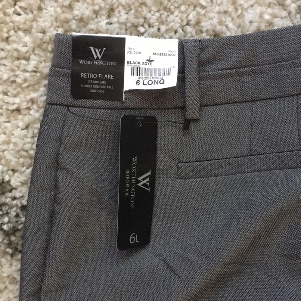 Worthington Fit and Flare Women’s Trousers - Picture 4 of 6